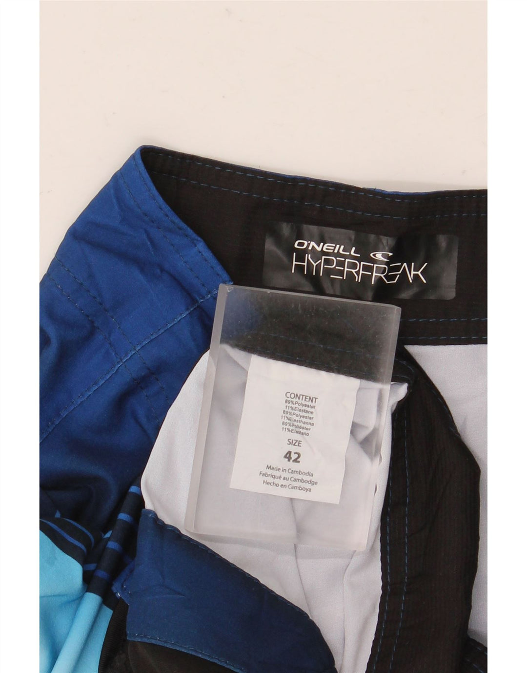 Pantaloni scurți de înot O'Neill pentru bărbați 2XL poliester cu dungi multicolore
