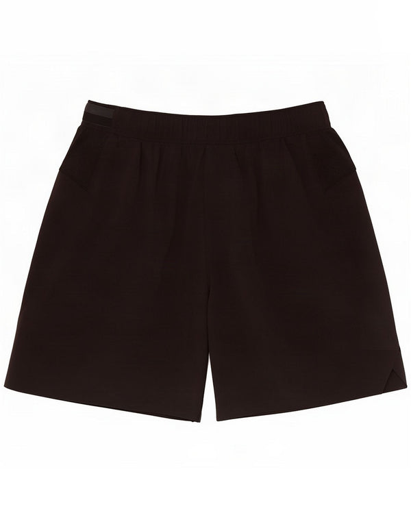 Lululemon Pantaloni scurti sport pentru femei UK 12 Medium Black Poliester Sports