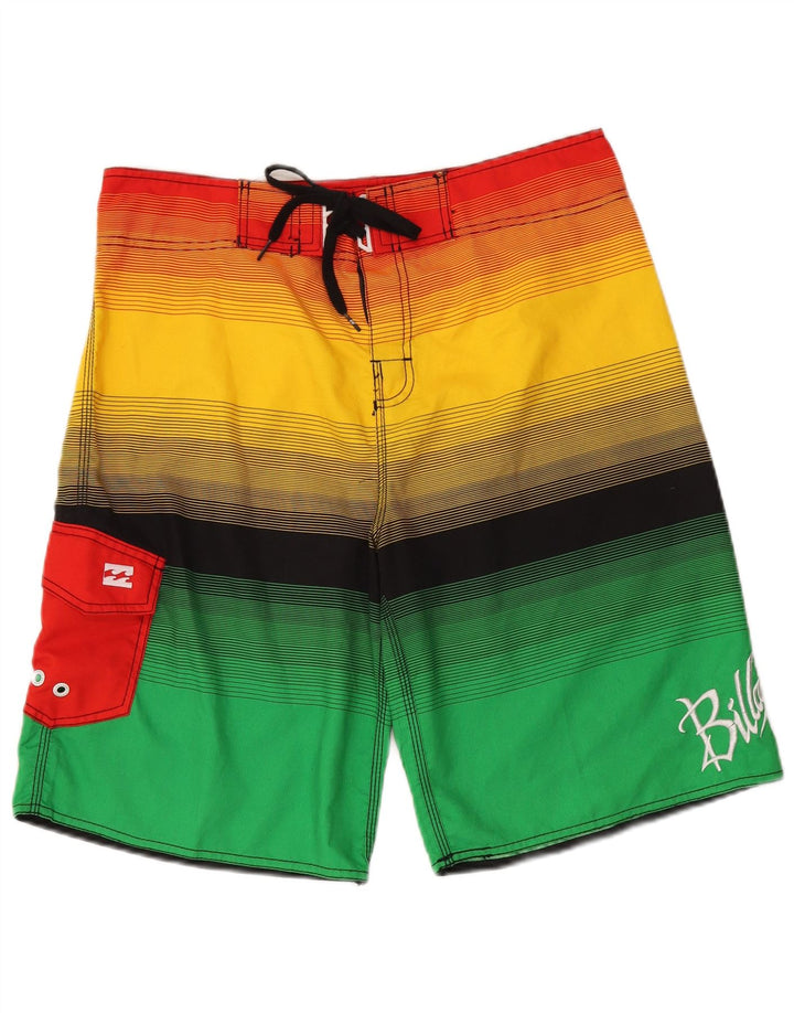 Pantaloni scurți de înot cu grafică pentru bărbați Billabong, mari, multicolore, cu dungi