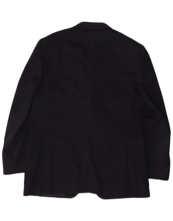 Jachetă pentru bărbați Canali cu 3 nasturi IT 52 XL Lână bleumarin