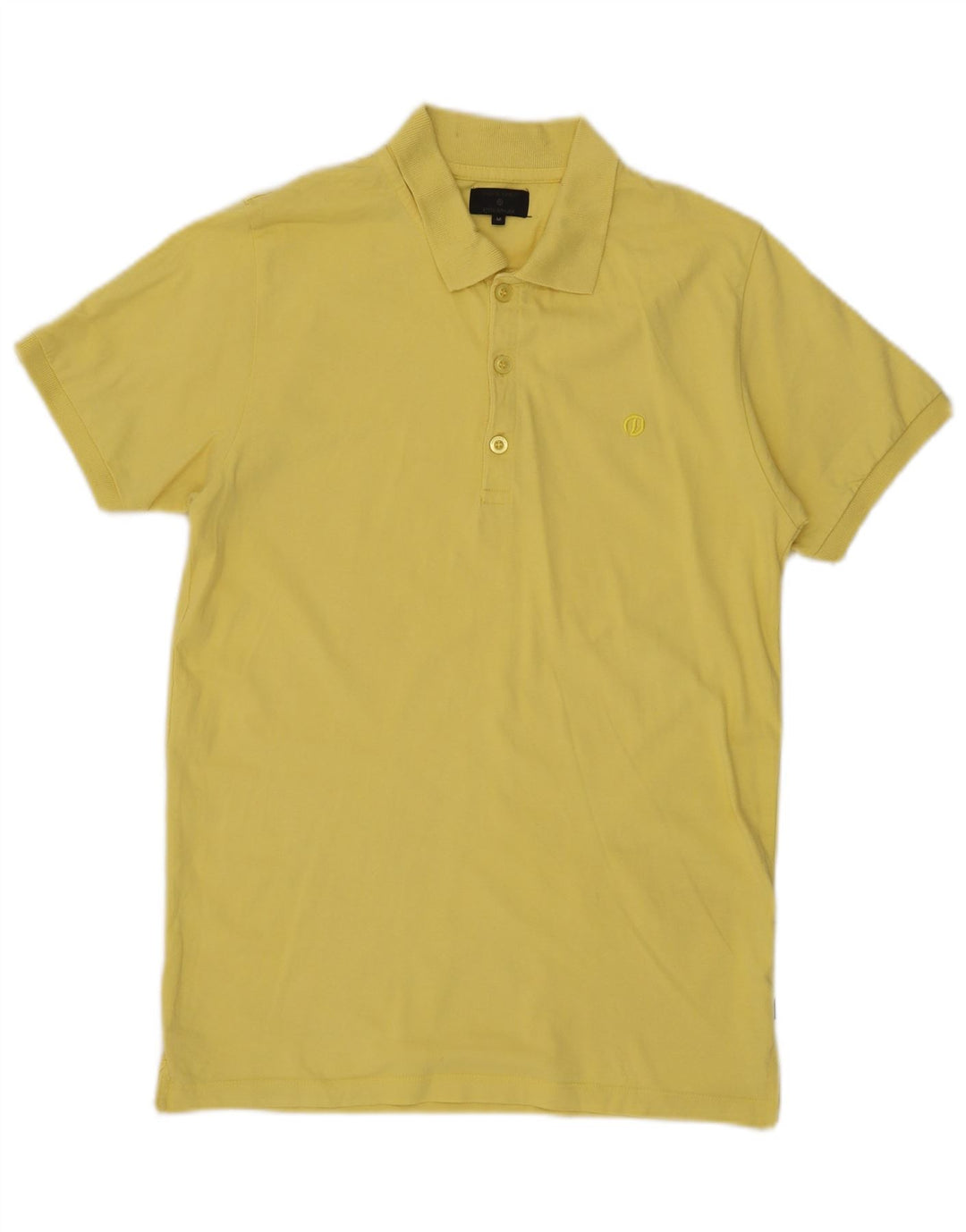 Tricou polo Jack & Jones pentru bărbați, bumbac galben mediu