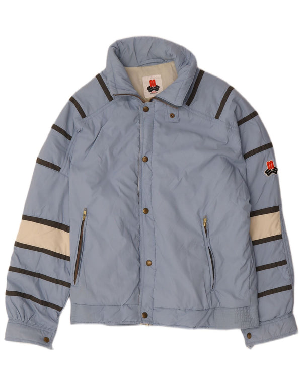 Jachetă căptușită pentru bărbați Maul Munchen UK 40 Large Blue Colorblock