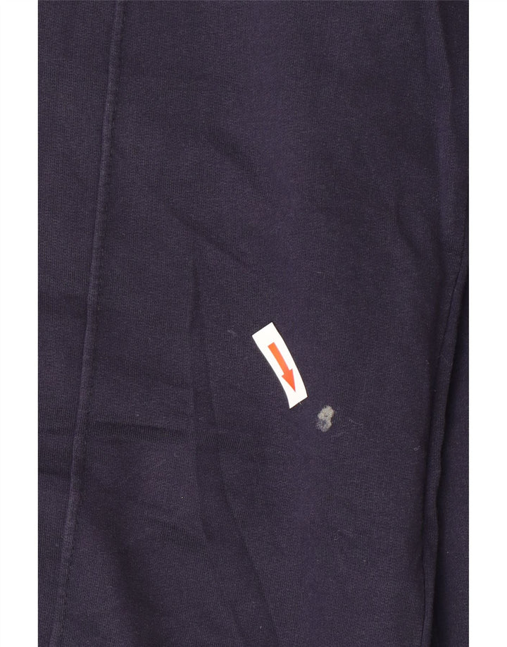 Pantaloni de trening Zara pentru femei UK 12 Medium Bleumarin Colorblock