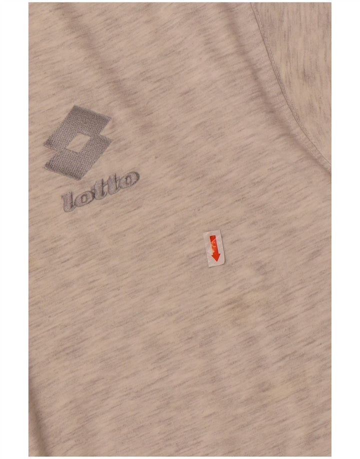 Tricou grafic pentru bărbați Lotto Top Medium Gri Pete