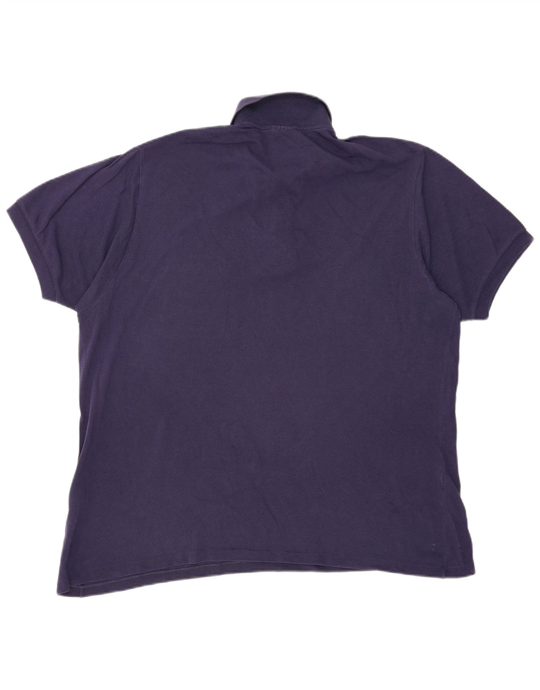 Tricou polo pentru bărbați LACOSTE Mărimea 7 2XL Bumbac bleumarin
