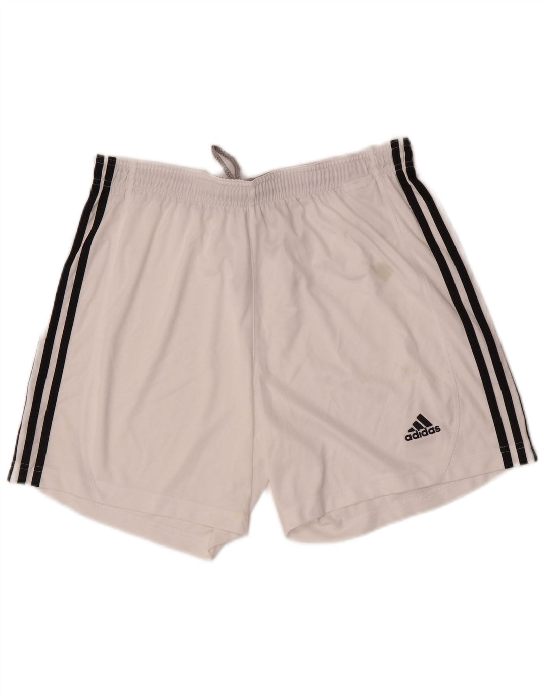 Pantaloni scurți sport pentru bărbați Adidas Climalite, mari, alb, din poliester