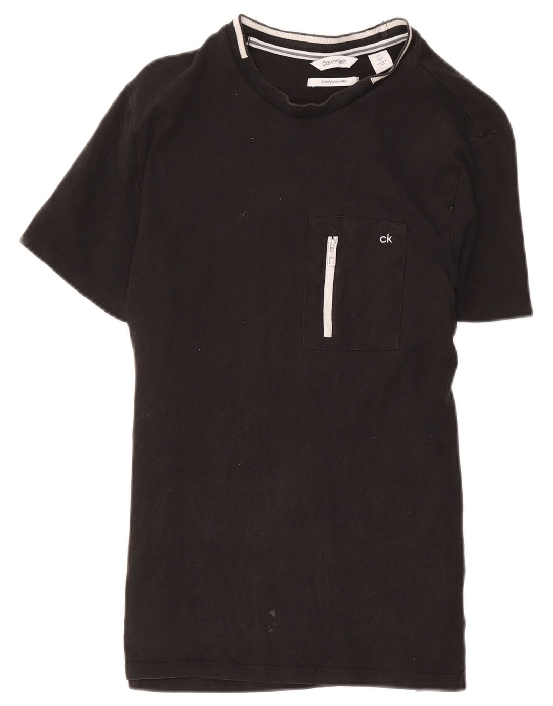 Tricou Calvin Klein pentru bărbați Top mic bumbac negru