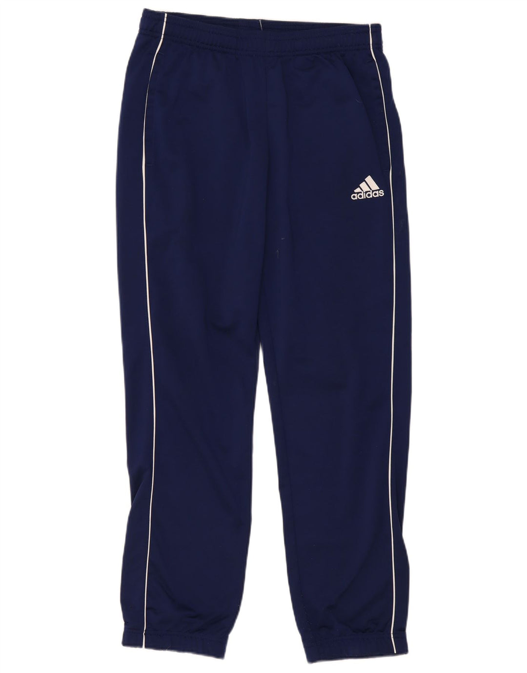 Pantaloni de trening Adidas pentru bărbați, poliester mediu albastru bleumarin