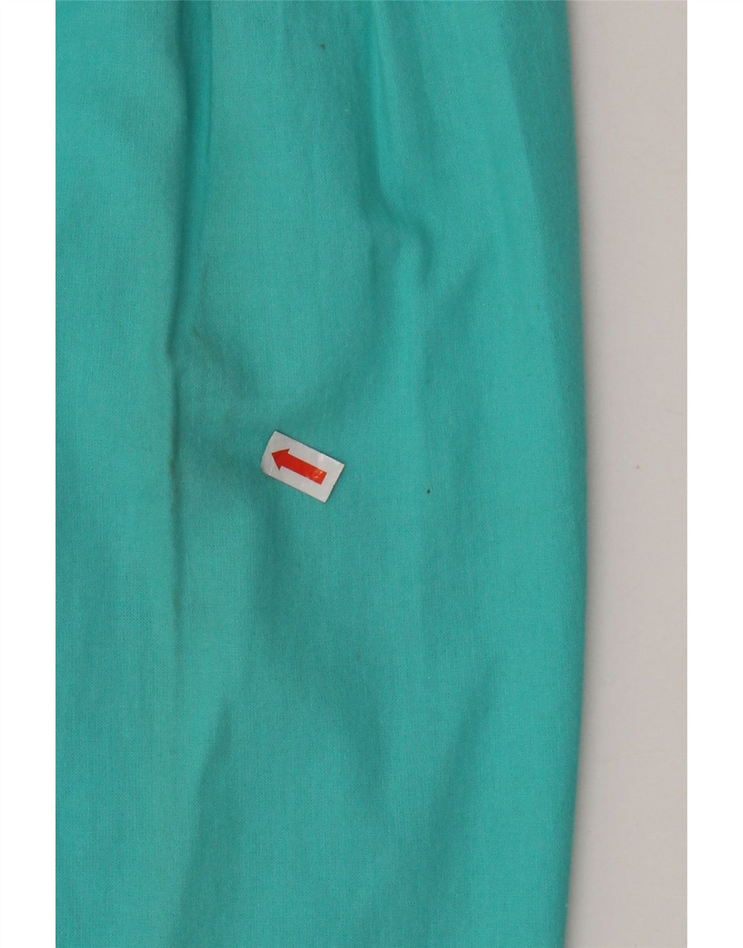 Pantaloni chino VINTAGE pentru femei cu talie înaltă L28 L27 bumbac turcoaz