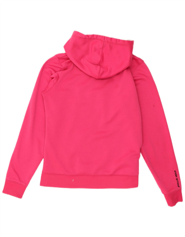 Pulover Under Armour pentru damă, cu grafică, UK 14, poliester roz mediu
