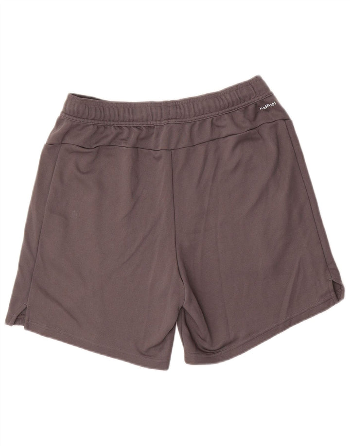 Pantaloni scurți sport pentru bărbați Adidas Aeroready Regular Fit, mari, gri, poliester