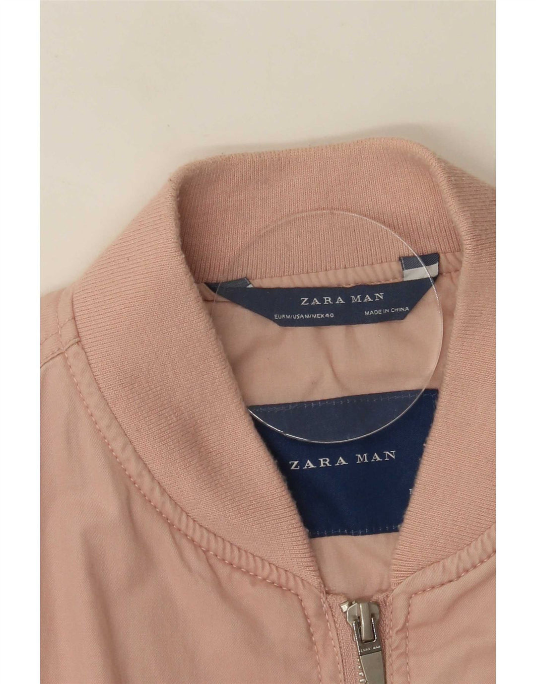 Bomber pentru bărbați Zara UK 38 Roz mediu