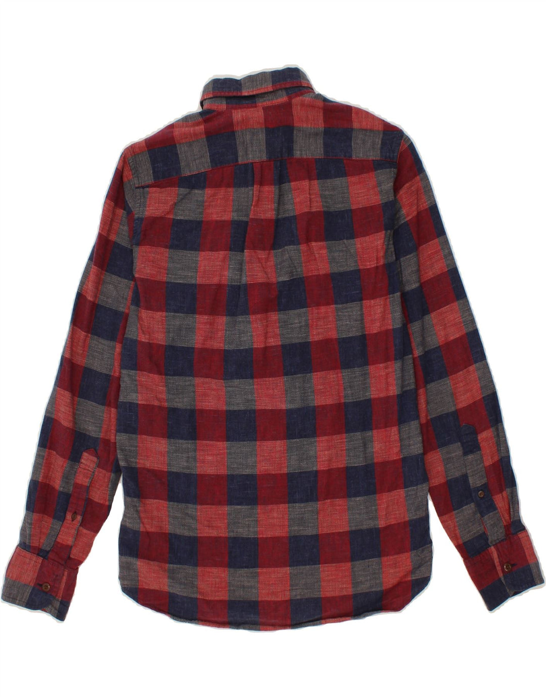 J. CREW Mens Slim Flannel Shirt XS Red Check Cotton Vintage J. Crew and Second-Hand J. Crew from Messina Hembry 