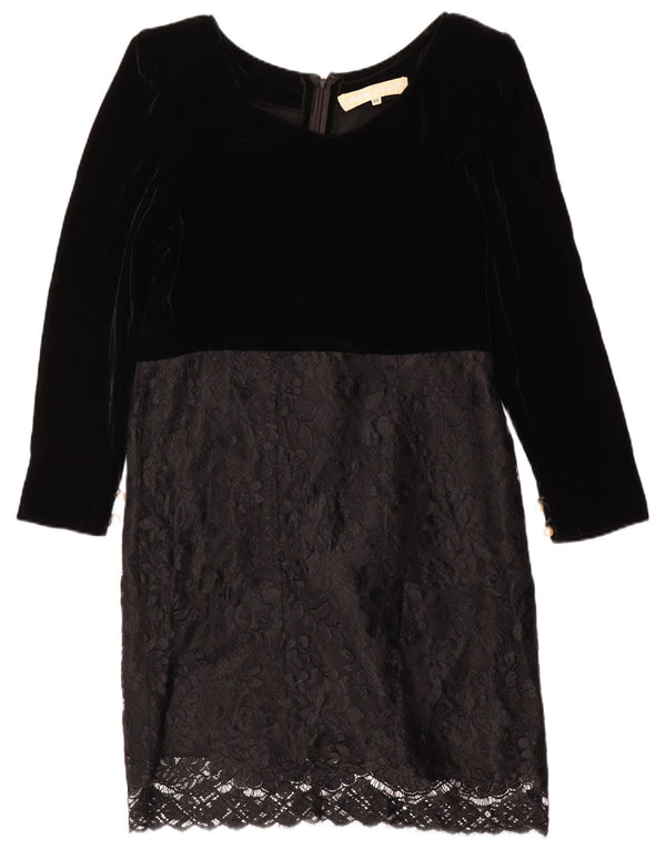 Rochie schimbătoare cu mânecă lungă pentru femei Clara Della Giovanna IT 44 Medium Black