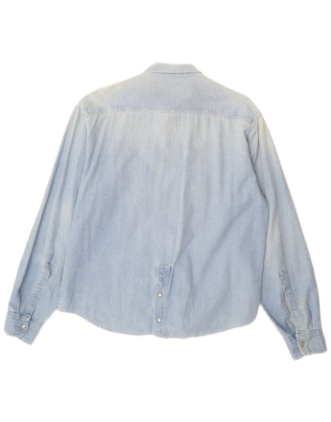 Cămașă de blugi pentru bărbați BENETTON XL Albastru