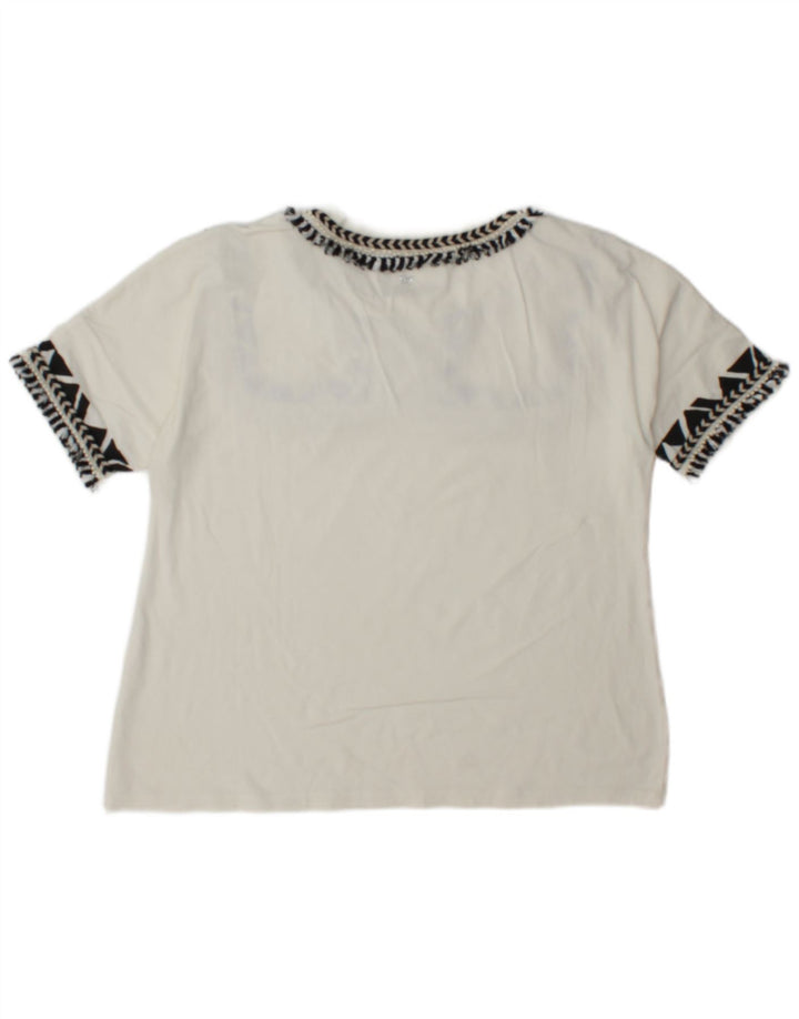 Tricou pentru femei Max Mara Top UK 12 Medium White