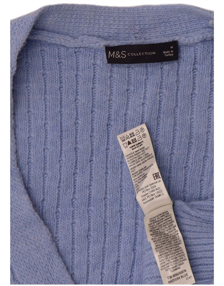 Pulover cardigan supradimensionat pentru femei Marks & Spencer UK 14 Medium Blue