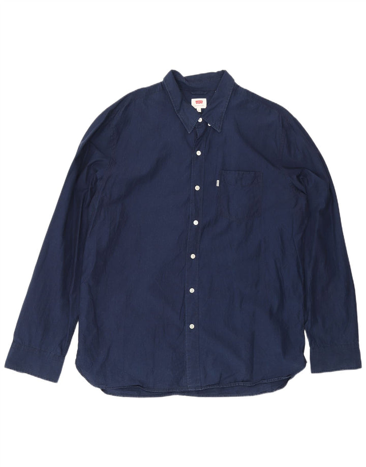 Cămașă pentru bărbați Levi's XL Bleumarin