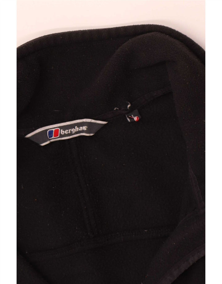 Jachetă fleece pentru bărbați Berghaus UK 40, mare, negru, poliester
