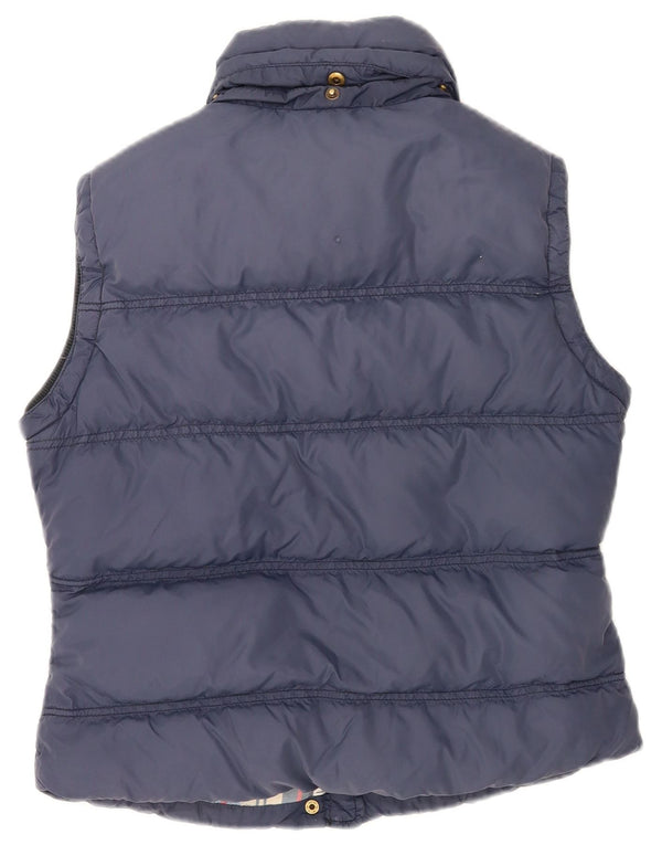 Jack Wills Gilet căptușit pentru femei UK 12 Medium Bleumarin