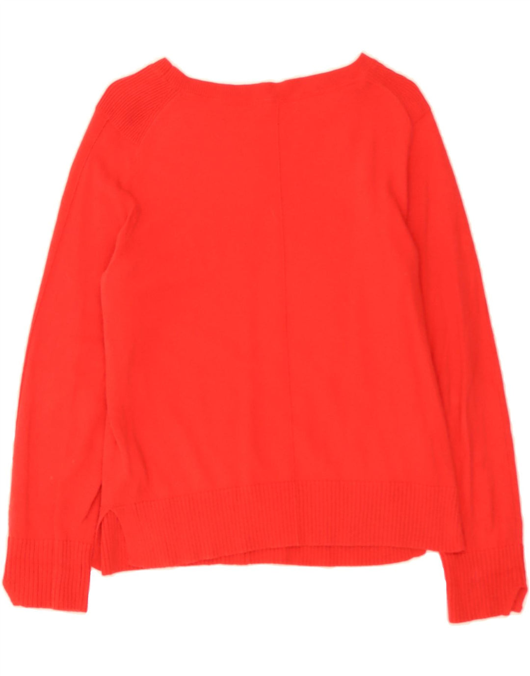 WHITE STUFF Womens Boat Neck Jumper Sweater UK 12 Medium  Red Cotton Vintage White Stuff and Second-Hand White Stuff from Messina Hembry 