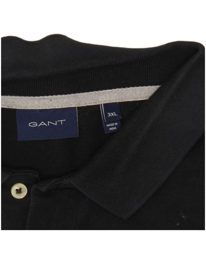 Tricou polo pentru bărbați Gant 3XL bleumarin
