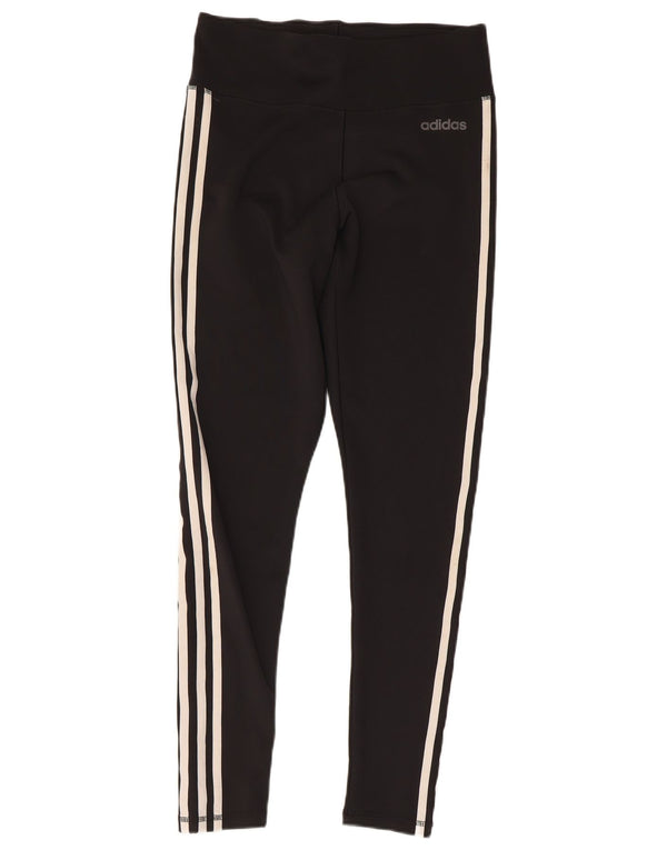 Leggings Climalite ADIDAS pentru femei UK 12/14 Poliester mediu negru