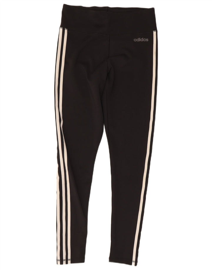 Leggings Climalite ADIDAS pentru femei UK 12/14 Poliester mediu negru