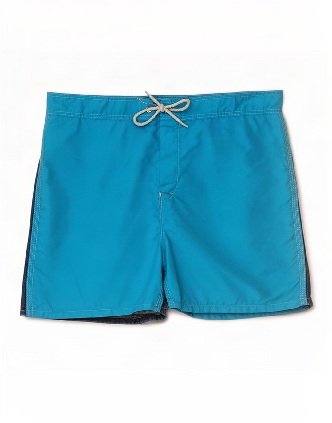 Sundek Pantaloni scurți de înot pentru bărbați Mici, albastru, nailon color bloc