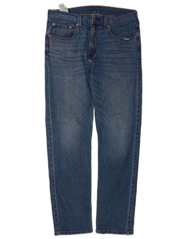 Blugi conici pentru bărbați Levi's 502 W32 L32 Bumbac albastru