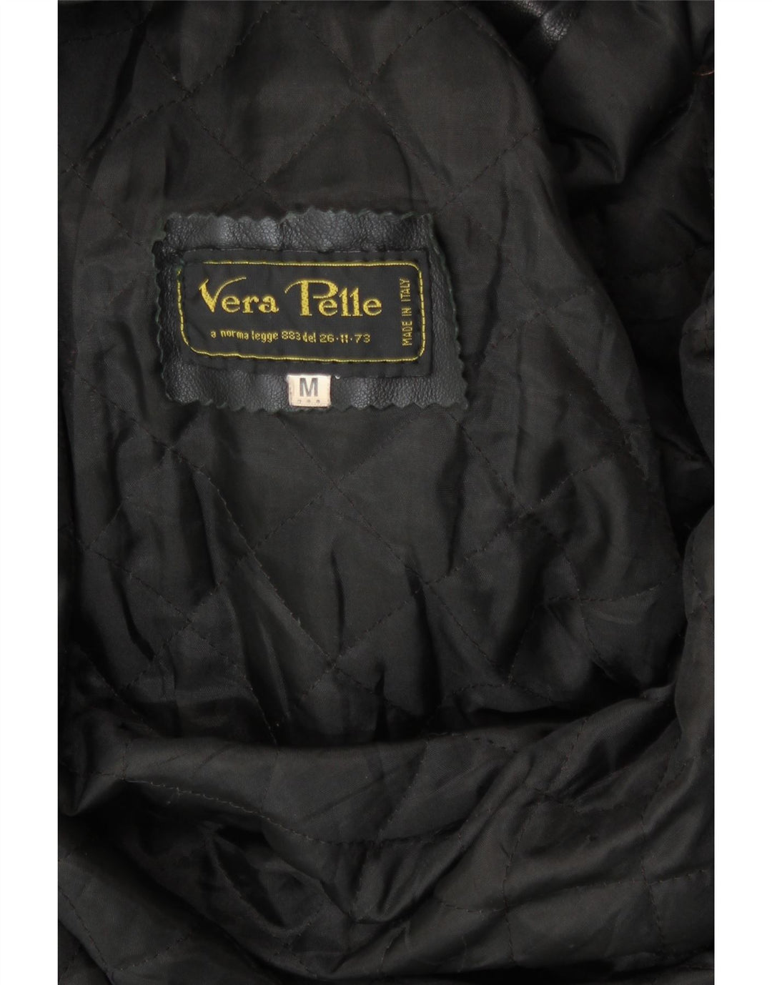 Palton de piele VINTAGE pentru femei, cu glugă, cu croiala largi, UK 14 Piele neagră medie