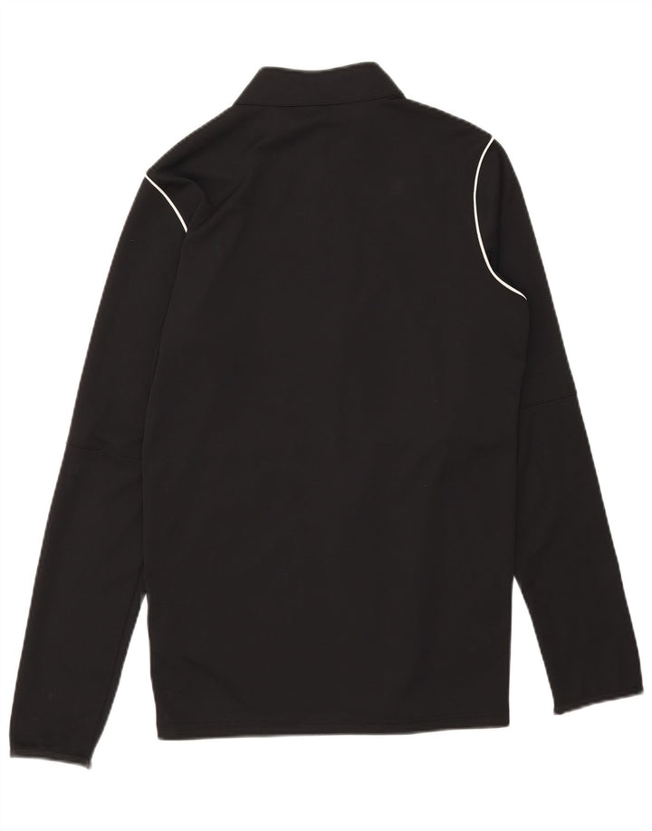 Jachetă de trening Nike Dri Fit Loose Fit pentru bărbați, poliester negru mic