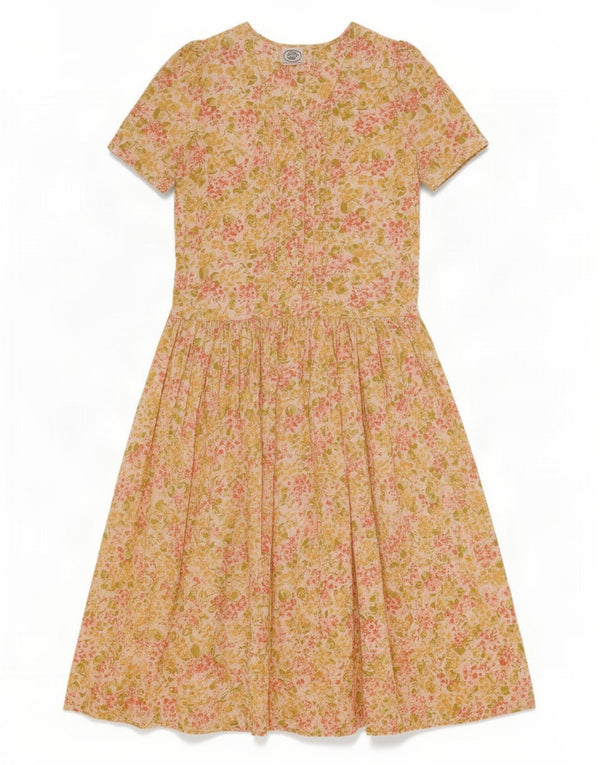 Rochie maxi pentru femei Laura Ashley UK 10 Bumbac floral multicolor mic