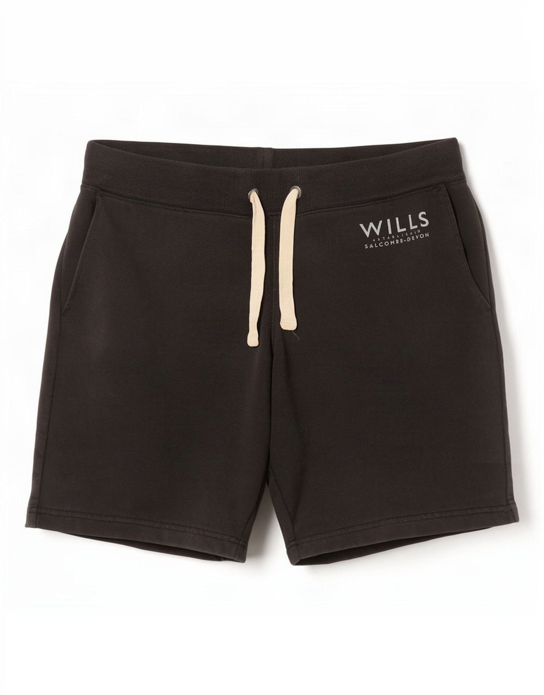 Pantaloni scurti sport Jack Wills pentru bărbați, bumbac negru mic