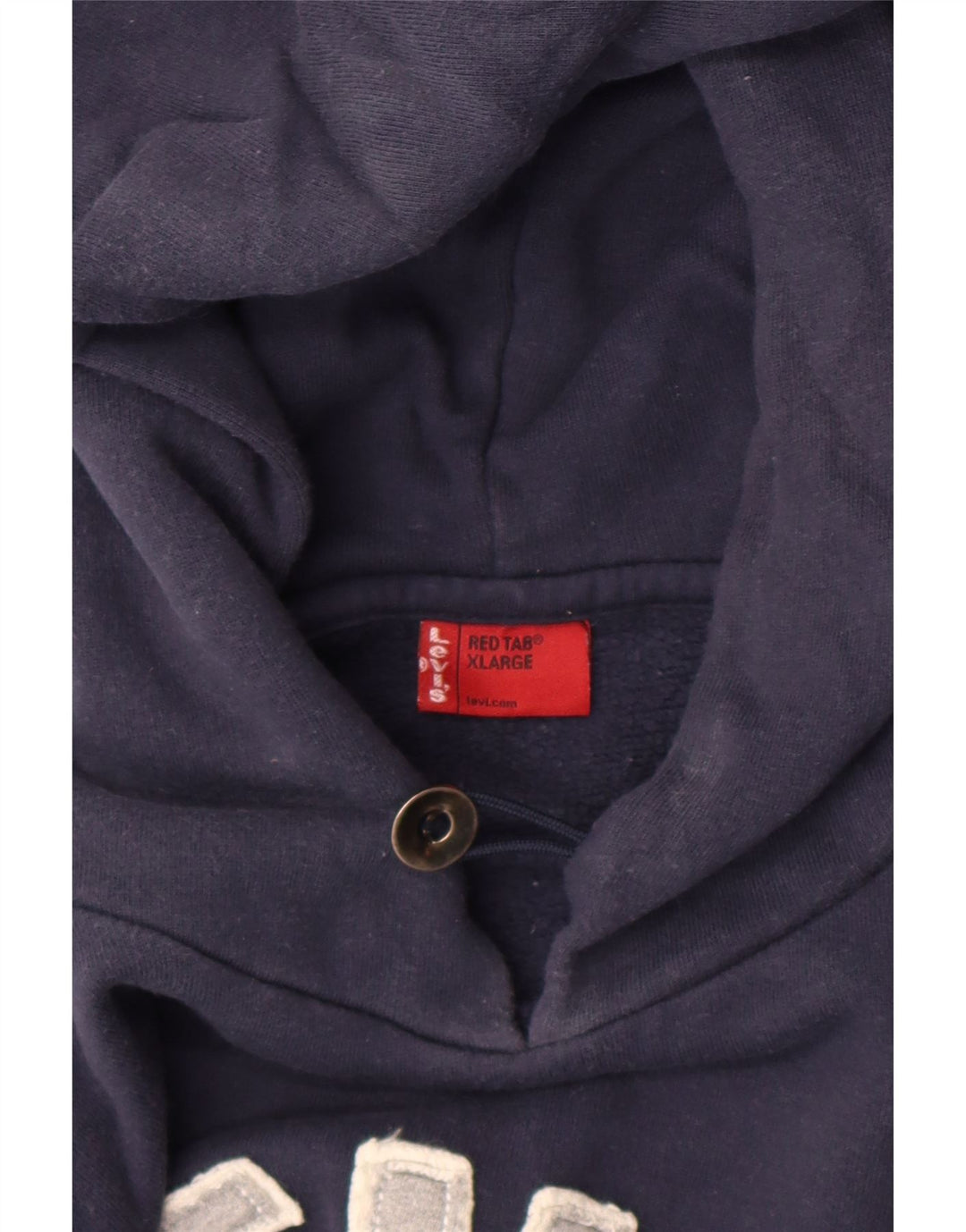 Pulover Levi's pentru bărbați cu capota XL bleumarin