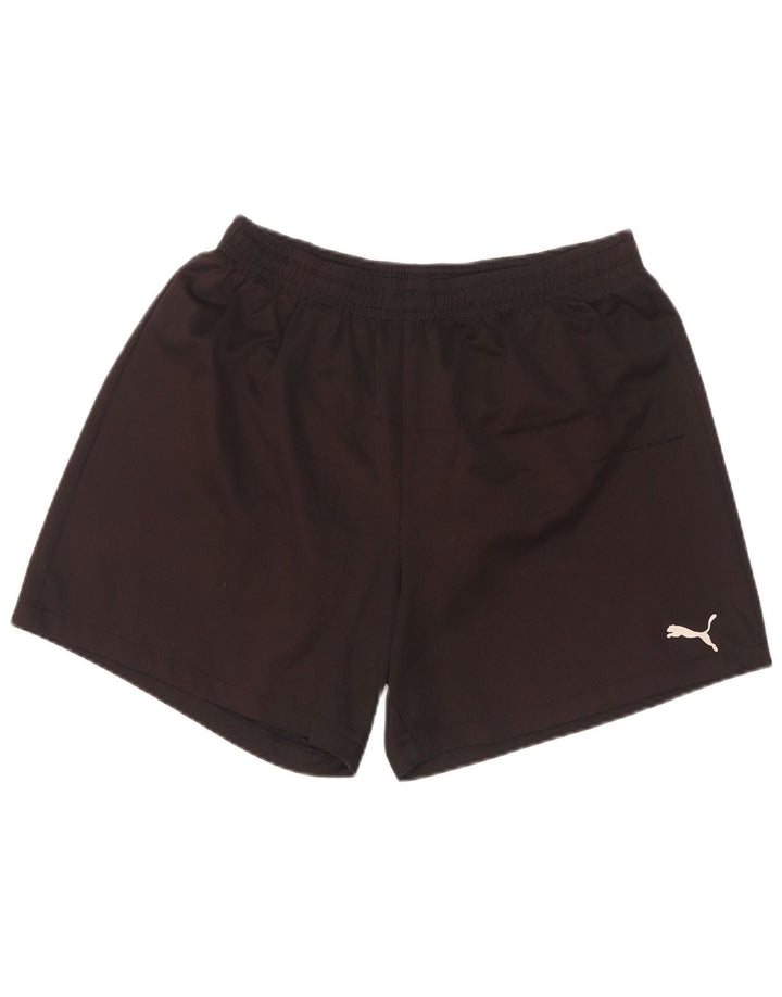 Pantaloni scurți sport Puma pentru bărbați, mediu negru
