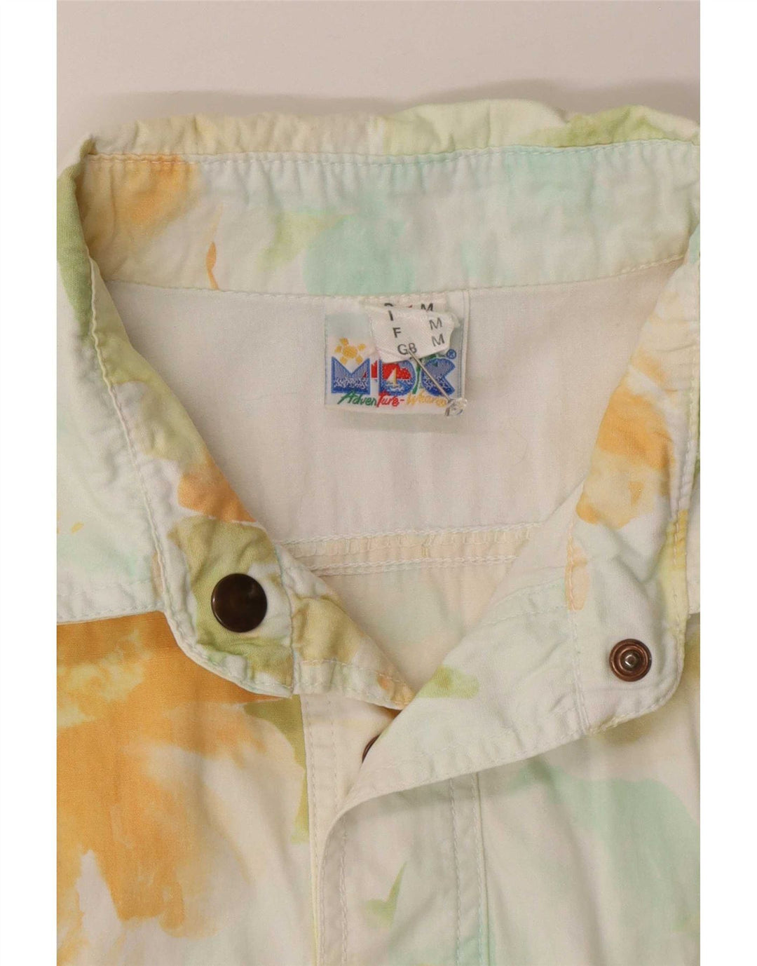 Cămașă tip pulover cu mânecă scurtă pentru bărbați vintage, multicoloră, colorată