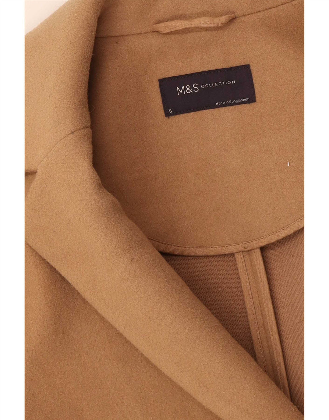 Palton pentru femei Marks & Spencer UK 8 Small Bej