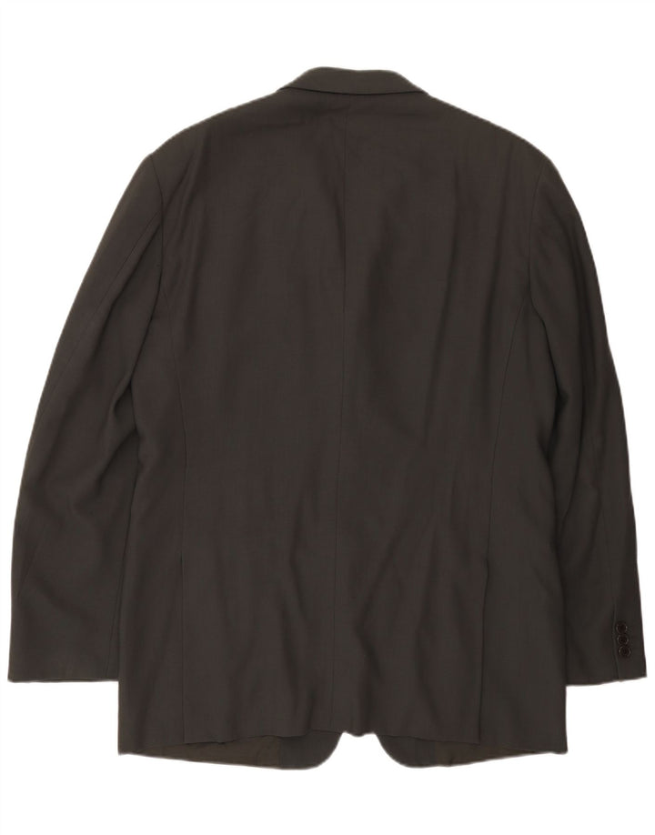 Jachetă pentru bărbați Cerruti 1881 cu 3 nasturi IT 52 XL Negru Cupro