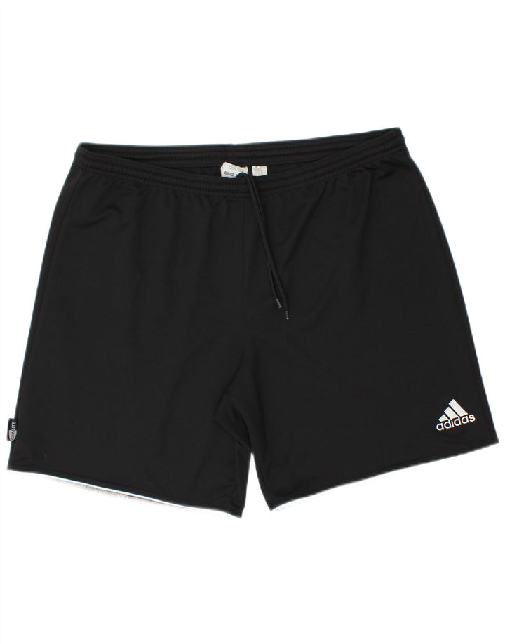 Pantaloni scurți sport pentru bărbați Adidas Climalite, mari, negru, poliester