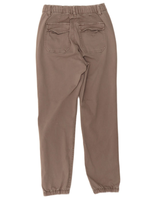 Blugi conici pentru femei Marks & Spencer UK 8 Small W24 L25 Maro Bumbac