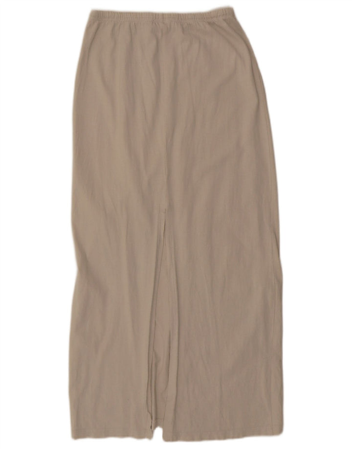 Fusta Maxi Femei Zara Mica W26 Bej Bumbac