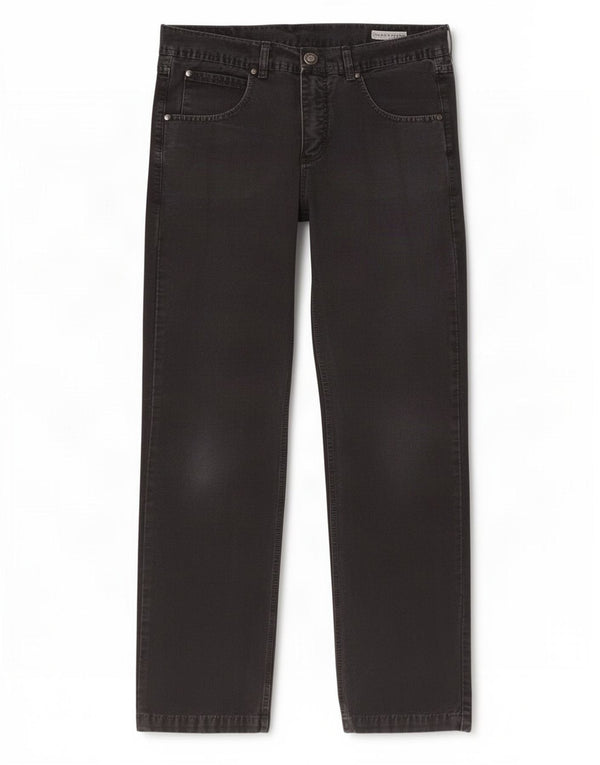 North Sails Mens Graphic Straight Jeans IT 50 Large W34 L35 Black