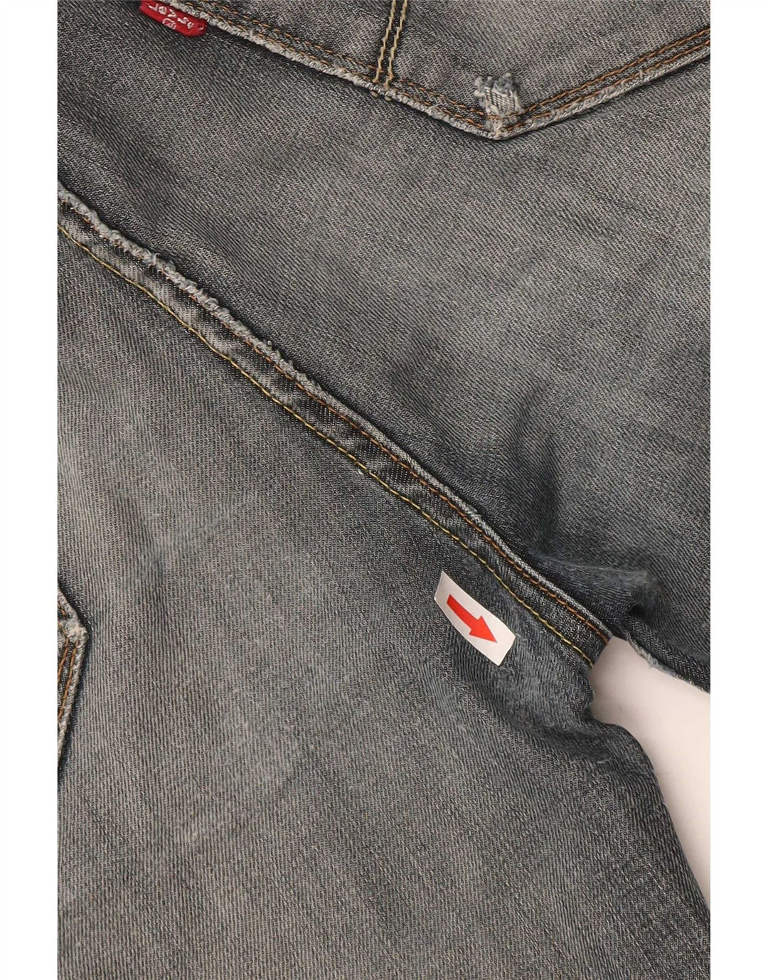 Pantaloni scurți Levi's 519 Slim Denim W38 XL bumbac gri