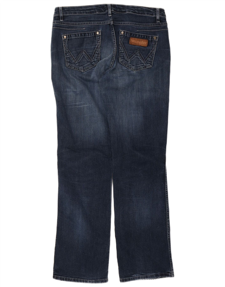 Blugi drepti pentru femei Wrangler Sara W32 L32 Bumbac albastru