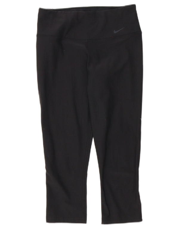Leggings Capri Nike Dri Fit pentru femei UK 6 XS Negru