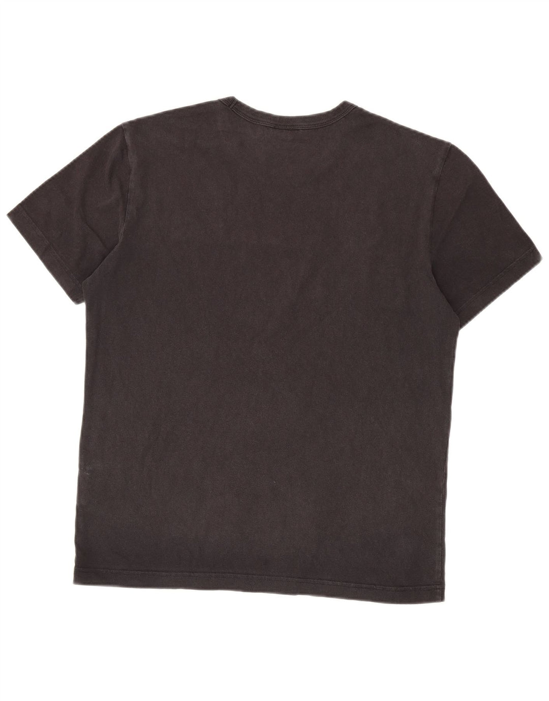 Tricou grafic Champion pentru bărbați Top mediu din bumbac negru