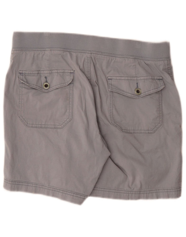 Pantaloni scurti cargo pentru femei Lee US 12 Large W32 Blue Cotton