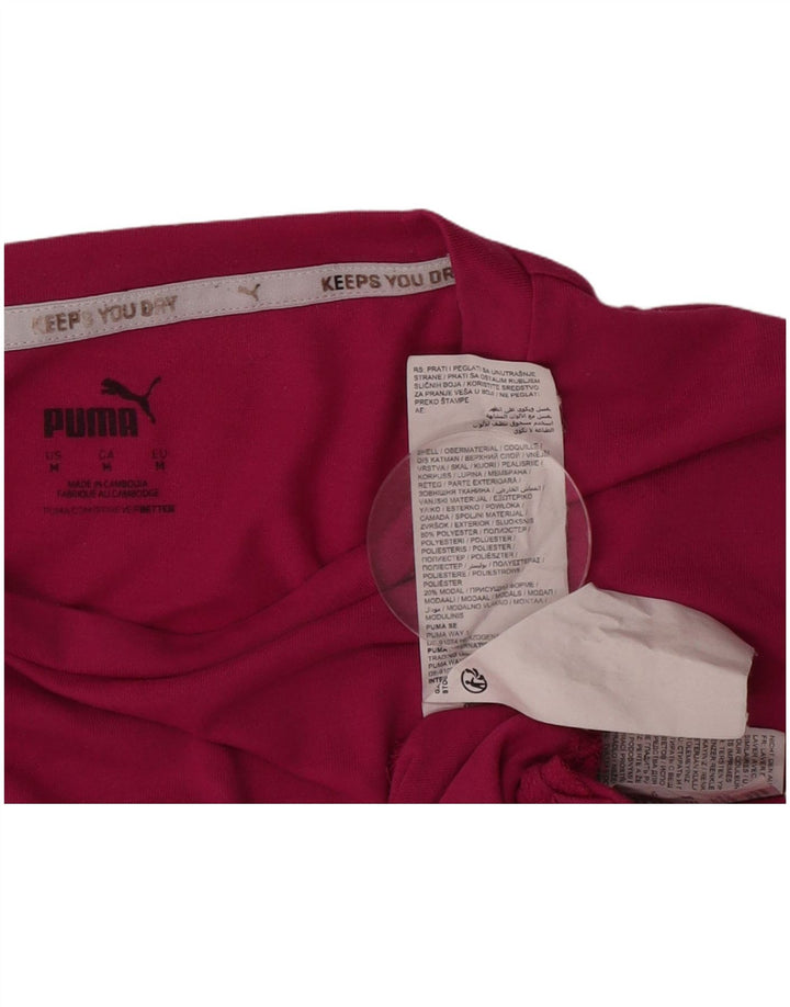Tricou cu grafic Puma pentru femei Top UK 14 Medium Pink Poliester