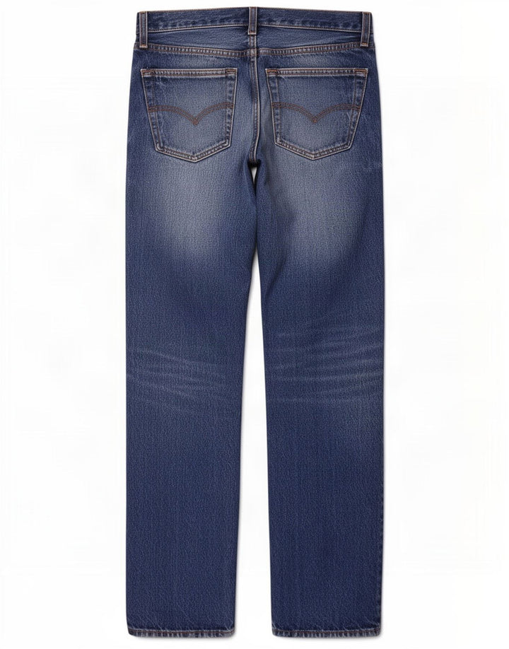 Blugi drepti pentru femei Levi's W32 L30 Bumbac albastru